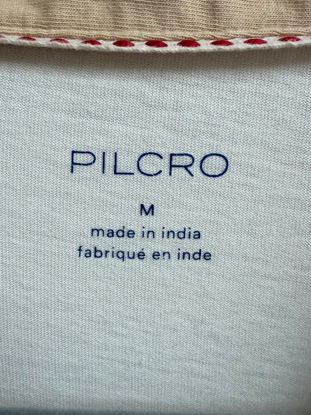 Anthropologie Pilcro Long Sleeve Stardust Graphic Henley Top Size Medium - Picture 13 of 16